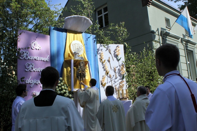 Procesja Bożego Ciała w Gliwicach  