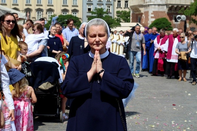 Boże Ciało na Rynku Głównym