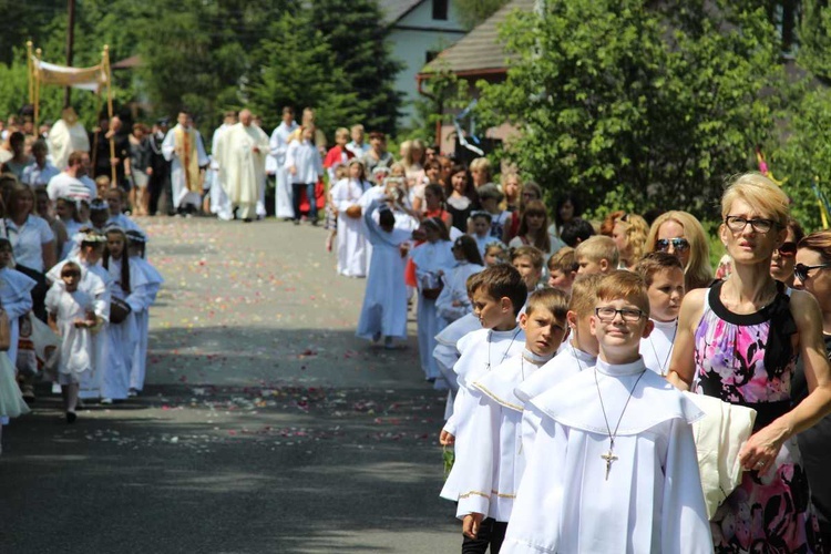 Procesja Bożego Ciała w Bielanach - 2017