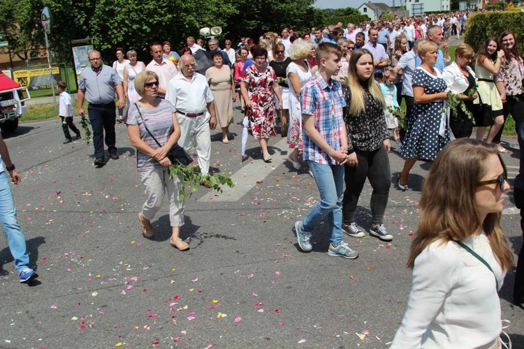 Procesja Bożego Ciała w Bielanach - 2017