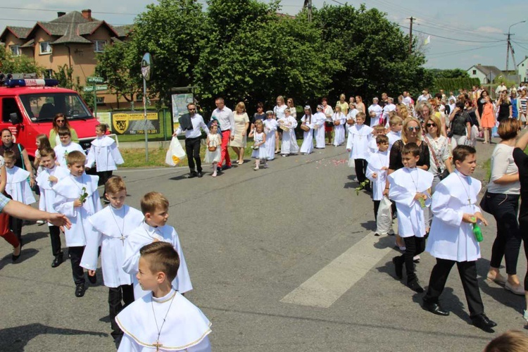 Procesja Bożego Ciała w Bielanach - 2017