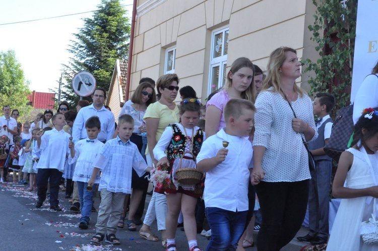 Zakliczyn - procesja Bożego Ciała