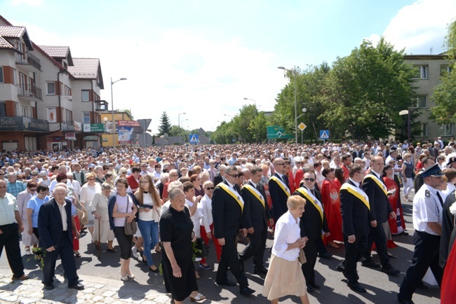 Procesja Bożego Ciała w Opocznie