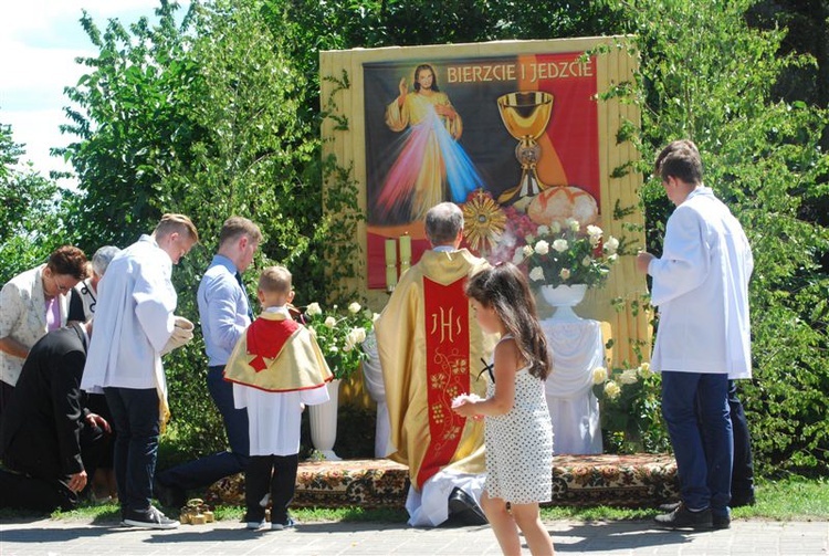 Boże Ciało w Jeninie