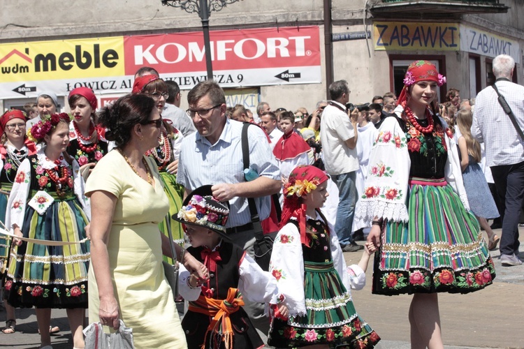 Boże Ciało w Łowiczu cz.2