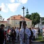 Powitanie MB Częstochowskiej w kościele rektorskim oo. pijarów w Łowiczu