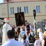 Powitanie MB Częstochowskiej w kościele rektorskim oo. pijarów w Łowiczu