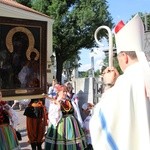 Powitanie MB Częstochowskiej w kościele rektorskim oo. pijarów w Łowiczu