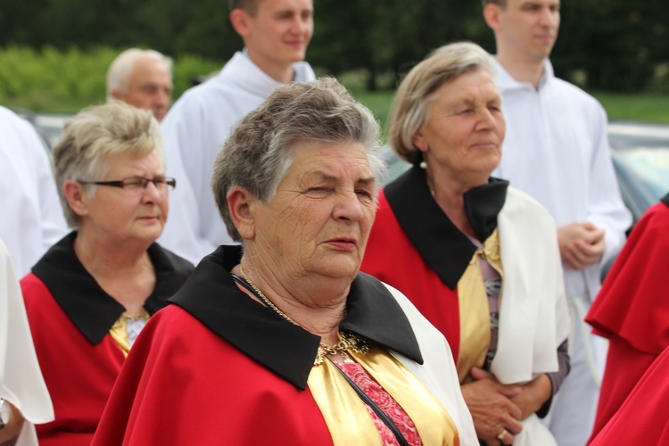 Powitanie ikony MB Częstochowskiej w Bełchowie