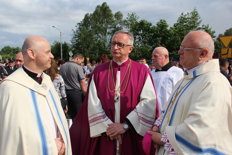 Powitanie ikony MB Częstochowskiej w Bełchowie