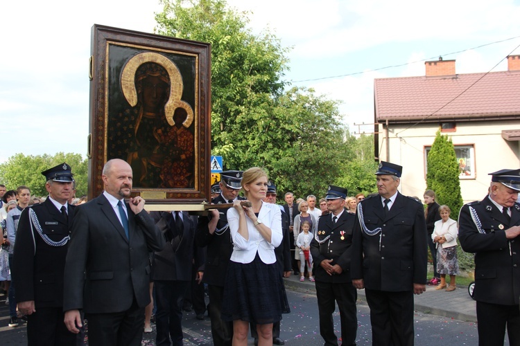 Powitanie ikony MB Częstochowskiej w Bełchowie