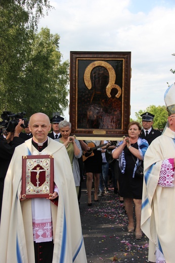 Powitanie ikony MB Częstochowskiej w Bełchowie