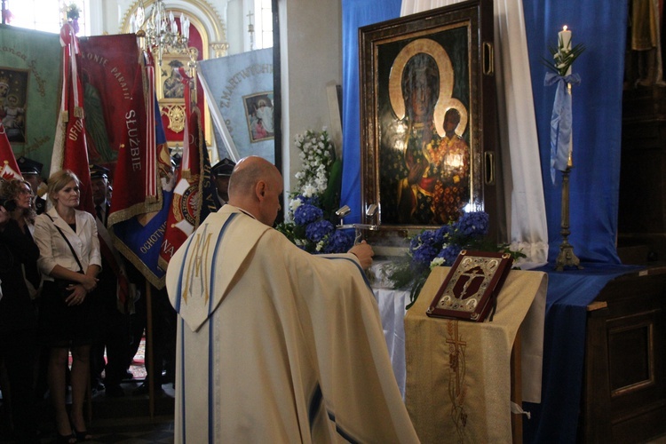 Powitanie ikony MB Częstochowskiej w Bełchowie