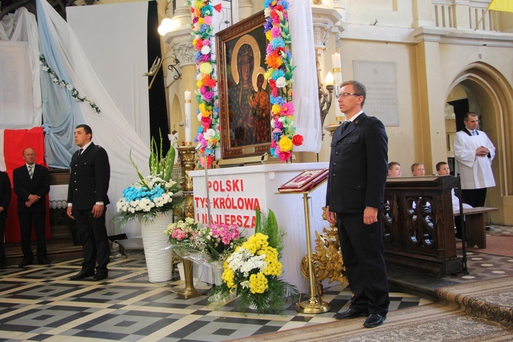 Powitanie ikony MB Częstochowskiej w Nieborowie