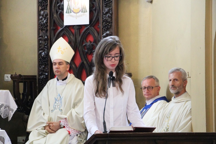 Powitanie ikony MB Częstochowskiej w Nieborowie