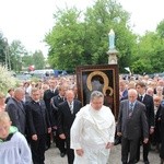 Powitanie ikony MB Częstochowskiej w Nieborowie