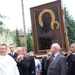 Powitanie ikony MB Częstochowskiej w Nieborowie