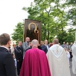 Powitanie ikony MB Częstochowskiej w Nieborowie