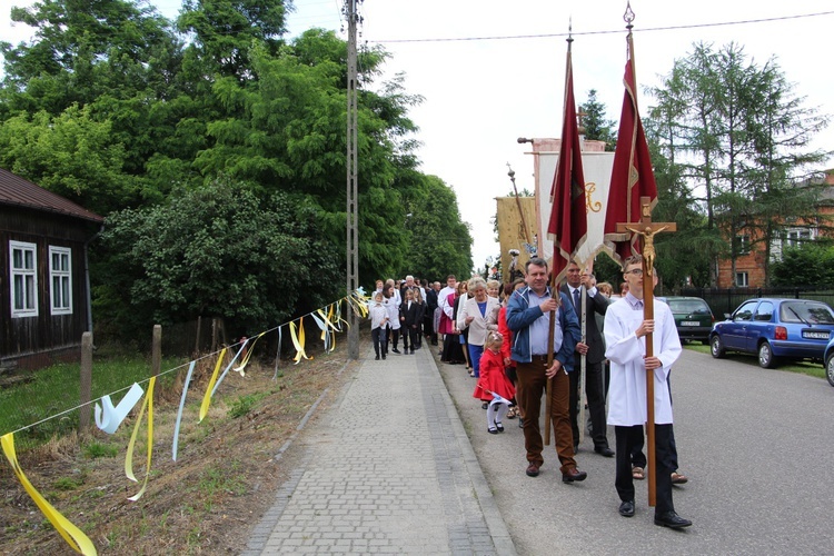 Powitanie ikony MB Częstochowskiej w Nieborowie