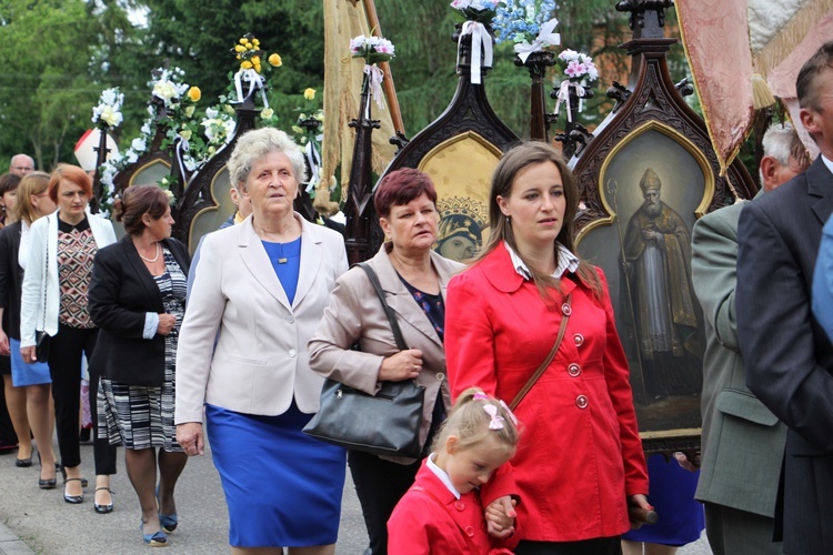 Powitanie ikony MB Częstochowskiej w Nieborowie