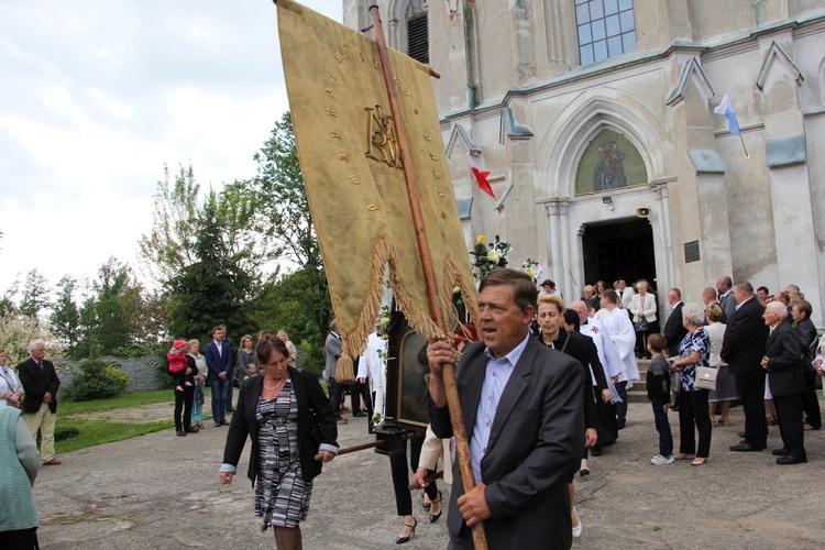 Powitanie ikony MB Częstochowskiej w Nieborowie