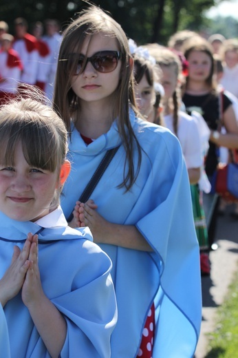 Powitanie ikony MB Częstochowskiej w Bednarach