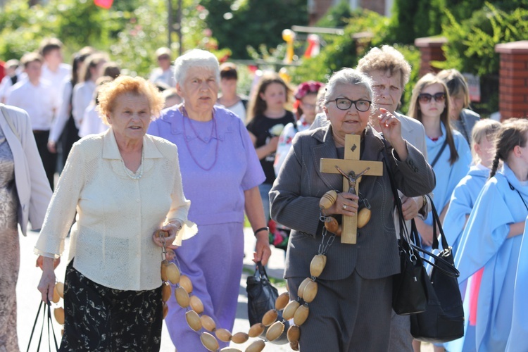 Powitanie ikony MB Częstochowskiej w Bednarach