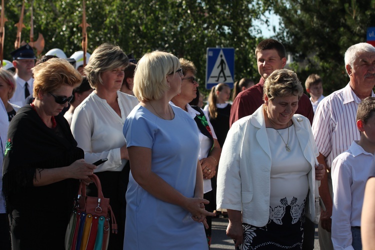 Powitanie ikony MB Częstochowskiej w Bednarach