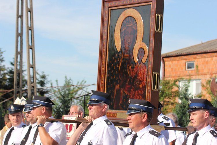 Powitanie ikony MB Częstochowskiej w Bednarach