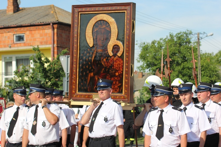 Powitanie ikony MB Częstochowskiej w Bednarach