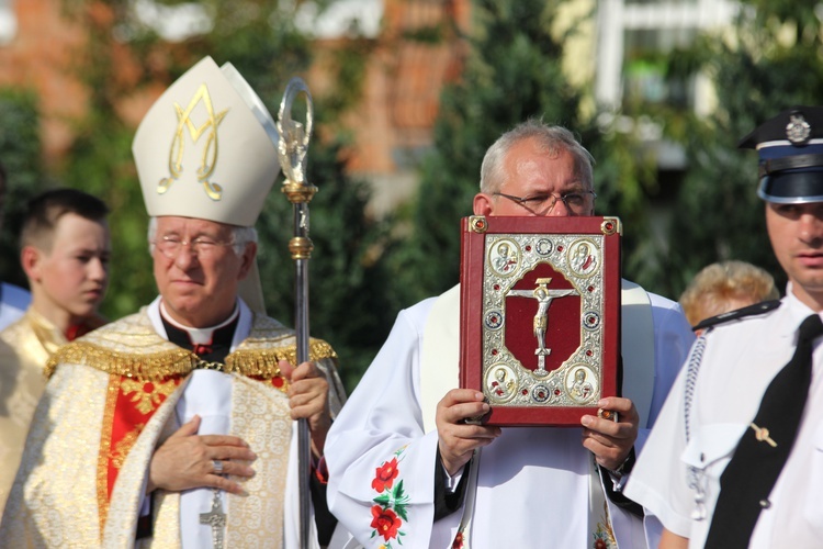 Powitanie ikony MB Częstochowskiej w Bednarach