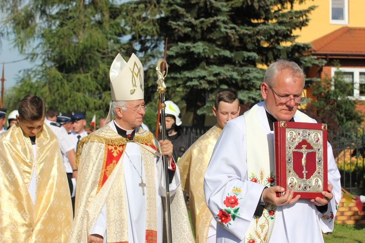 Powitanie ikony MB Częstochowskiej w Bednarach