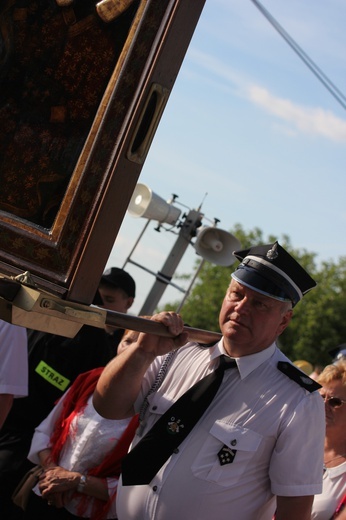 Powitanie ikony MB Częstochowskiej w Bednarach