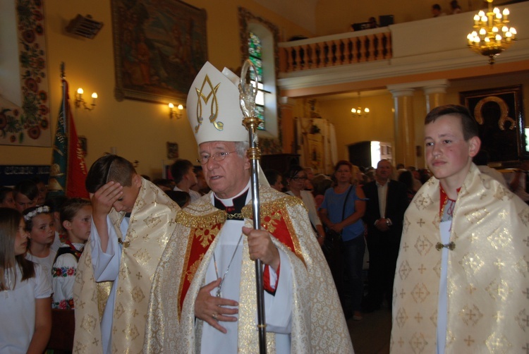 Powitanie ikony MB Częstochowskiej w Bednarach