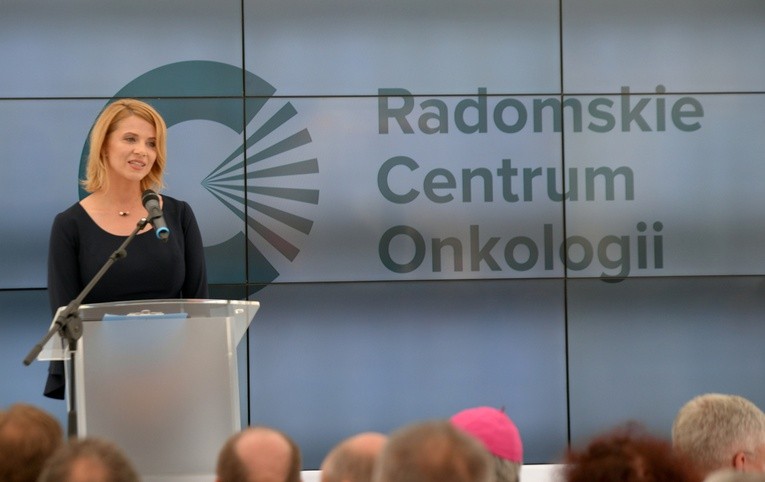 - Jesteśmy bardzo dumni, że to właśnie nasz szpital będzie nosił takie imię - mówiła Dorota Ząbek, dyrektor Radomskiego Centrum Onkologii