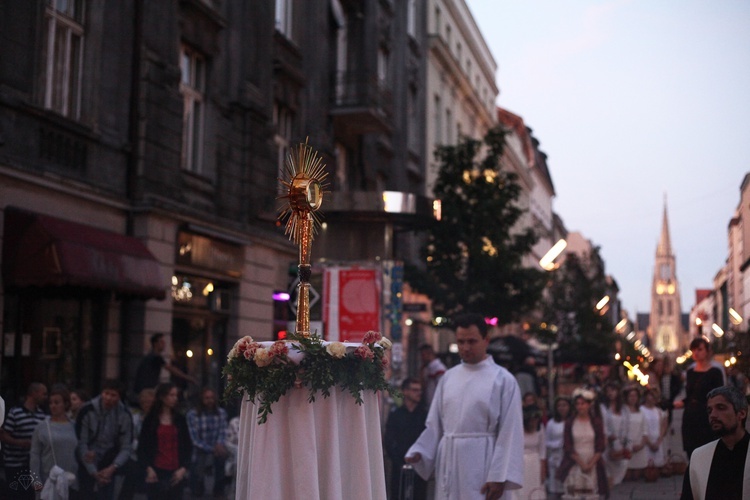 III Akademicka Procesja Bożego Ciała, Katowice 18.06.2017 (II galeria)