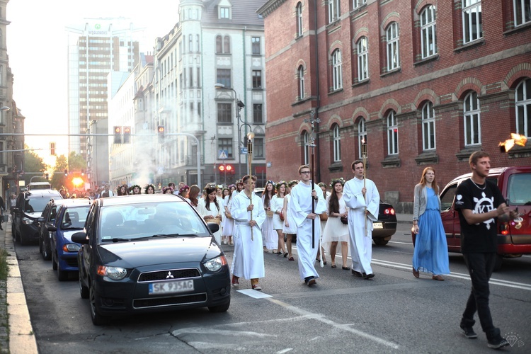 III Akademicka Procesja Bożego Ciała, Katowice 18.06.2017 (II galeria)