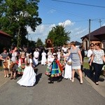 Powitanie ikony MB Częstochowskiej w Kompinie