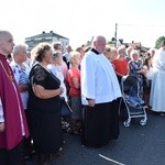 Powitanie ikony MB Częstochowskiej w Kompinie