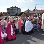 Powitanie ikony MB Częstochowskiej w Kompinie