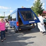 Powitanie ikony MB Częstochowskiej w Kompinie