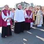 Powitanie ikony MB Częstochowskiej w Kompinie