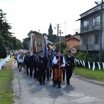 Powitanie ikony MB Częstochowskiej w Kompinie