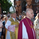 Powitanie ikony MB Częstochowskiej w Kompinie