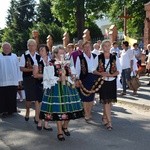 Powitanie ikony MB Częstochowskiej w Kompinie