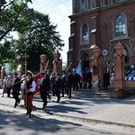 Powitanie ikony MB Częstochowskiej w Kompinie