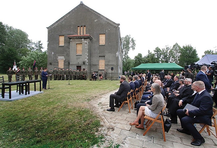 Uroczystości 77. rocznicy pierwszego transportu  do Auschwitz odbyły się przy budynku Lagerhausu, który będzie siedzibą nowego muzeum.