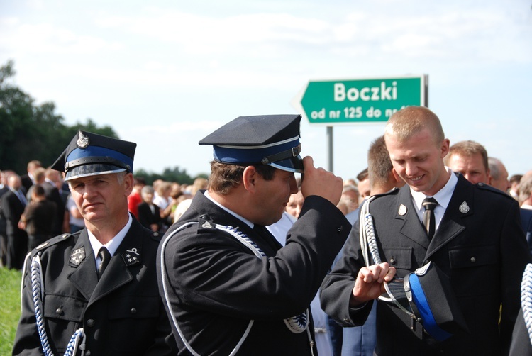 Powitanie ikony MB Częstochowskiej w Boczkach