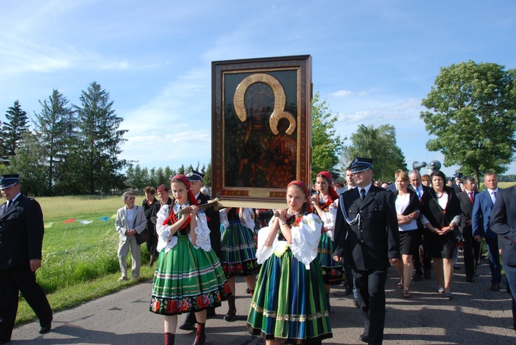 Powitanie ikony MB Częstochowskiej w Boczkach