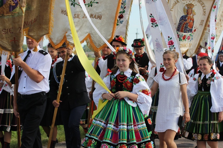 Powitanie ikony MB Częstochowskiej w Boczkach